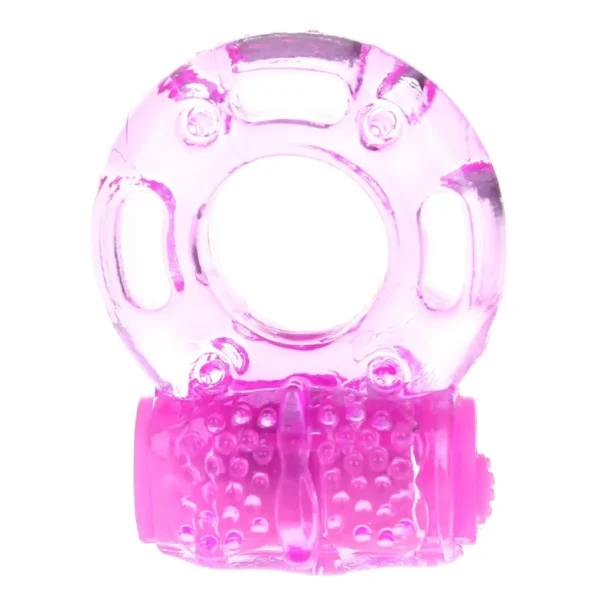 VIP18  2 PCS Vibrating Penis Ring Cock Ring Vibrator Clitoral Stimulator Penis Erect Erection Enhance Sex Product