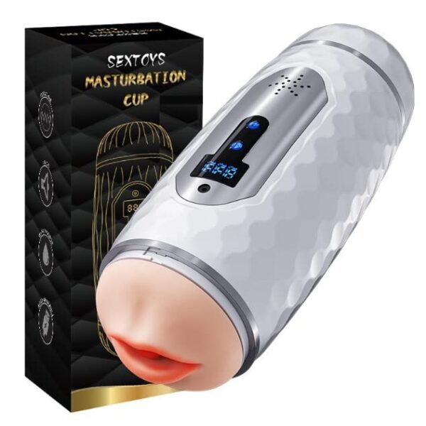 VIP05 Automatic Male Masturbator Sex Toys for Men（Double head electric）